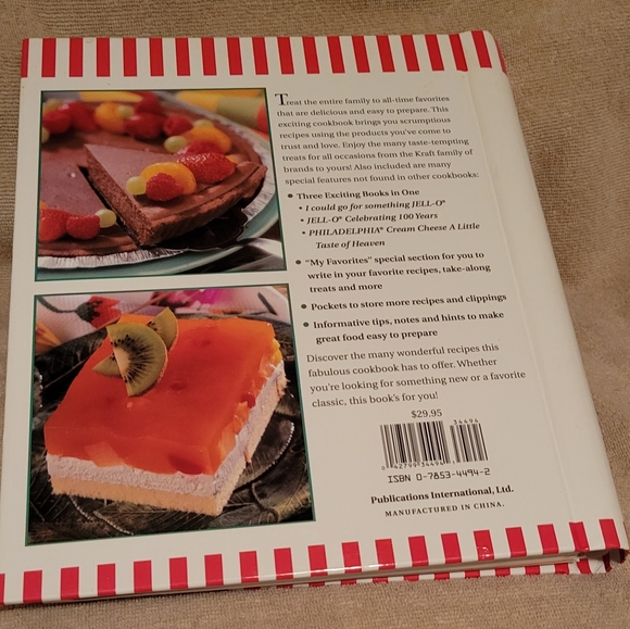 Vintage Jell-O Brand Collection - 3 Cookbooks in 1 - Picture 2 of 6